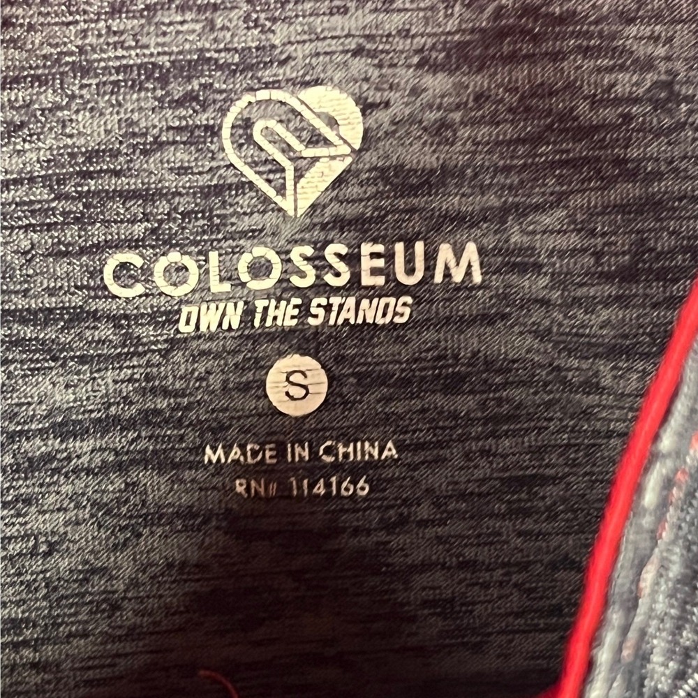 Colosseum Pullover Women S Navy Blue Ole Miss Rebels NCAA Space Dye Quarter Zip - Picture 5 of 9
